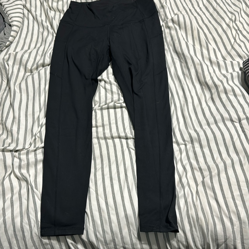 The Gym People full length black leggings